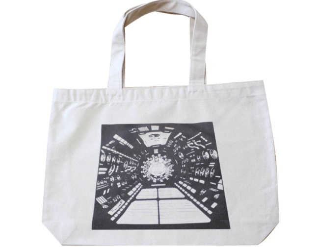 インクジェットプリントのトートバッグ