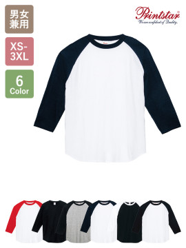 5.6オンス ヘビーウェイトベースボールTシャツ