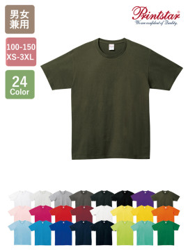 5.0オンス ベーシックTシャツ