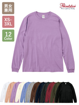 5.6オンス ヘビーウェイトLS-Tシャツ（+リブ）