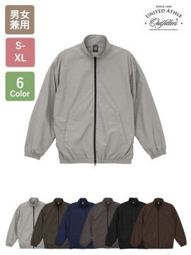 コットンライク ナイロン トレーニング ジャケット(裏地付)