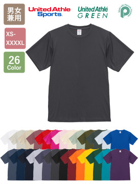 4.4オンス ドライスムース リサイクルポリエステル Tシャツ